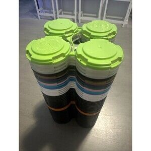 Lot Of (45)*PakTech*4 Pack Beer Can Holders*Snap Top*Mixed*180 Cans